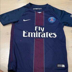 Nike Kids Navy Blue Soccer Jersey